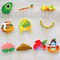 10 Pcs Janmashtami Photo Booth Props for Photoshoot Krishna Janmashtami Photobooth Decorations Hindu Festival Party Favors Decoration Kit for Home Indoor Outdoor Decor